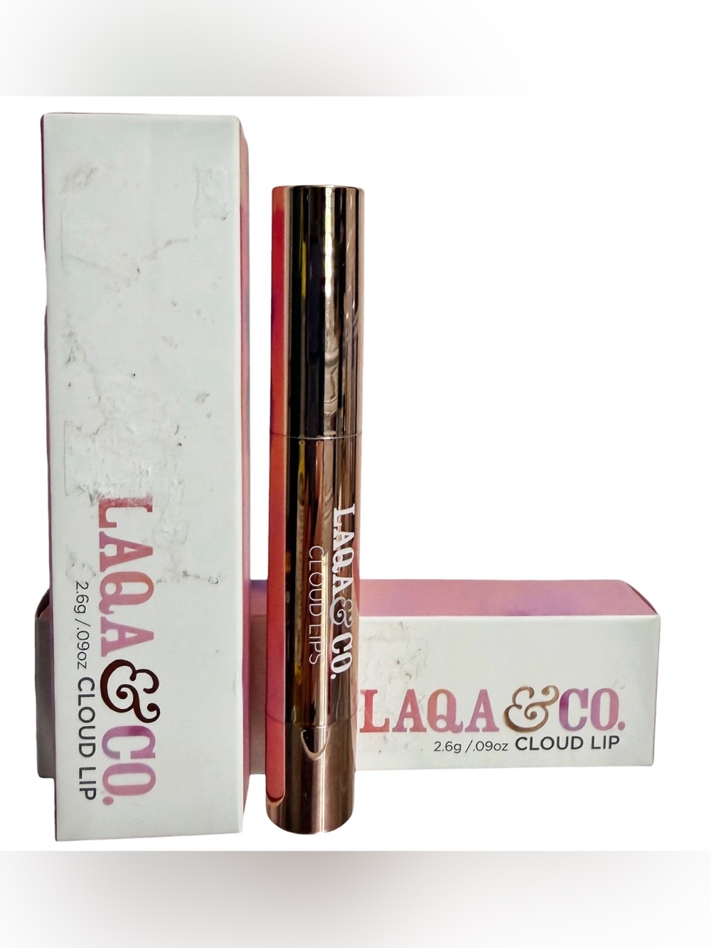 {Set of 2} CLOUD LIPS Airy Matte Lipstick in STORM by LAQA & Co - New in Box